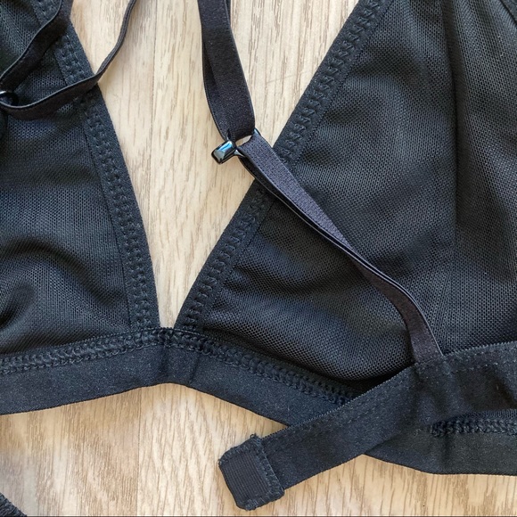 [Sold off app] Talula Velvet Bralette - Picture 4 of 4